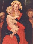 Madonna and Child with St. Joseph and Saint John the Baptist Pontormo